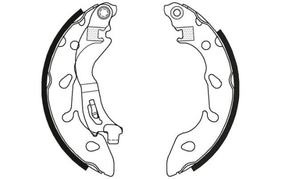 Brake Shoe Set GS8796 TRW, Image 2