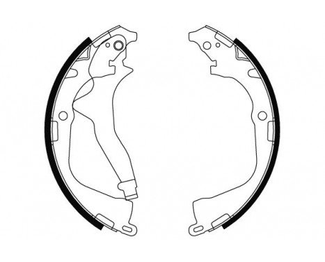 Brake Shoe Set GS8800 TRW, Image 3