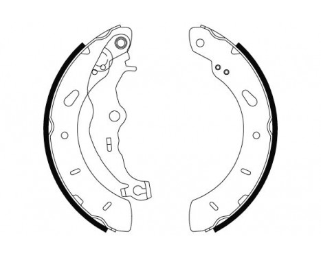 Brake Shoe Set GS8806 TRW, Image 2