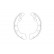 Brake Shoe Set KBS-1402 Kavo parts