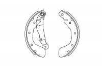 Brake Shoe Set KBS-1408 Kavo parts