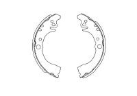 Brake Shoe Set KBS-1906 Kavo parts