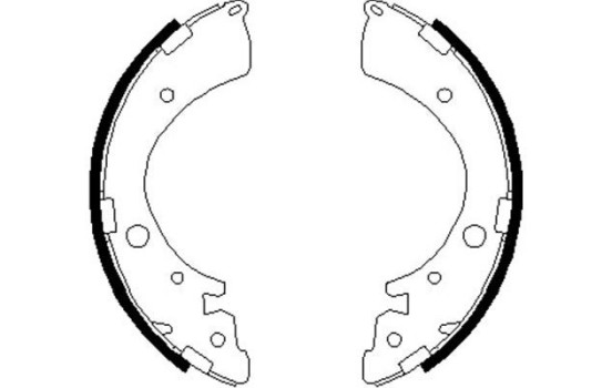 Brake Shoe Set KBS-2907 Kavo parts