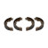 Brake Shoe Set KBS-2908 Kavo parts