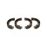 Brake Shoe Set KBS-2908 Kavo parts, Thumbnail 3