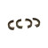 Brake shoe set KBS-3431 Kavo parts, Thumbnail 3