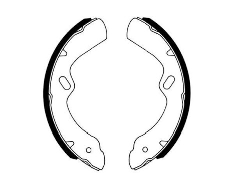 Brake Shoe Set KBS-3910 Kavo parts