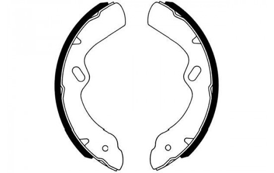 Brake Shoe Set KBS-3910 Kavo parts