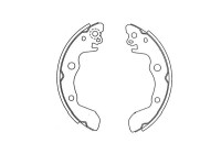 Brake Shoe Set KBS-3913 Kavo parts