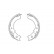 Brake Shoe Set KBS-3914 Kavo parts