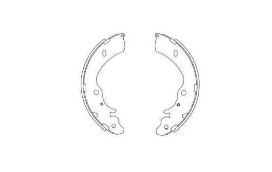 Brake Shoe Set KBS-3915 Kavo parts