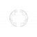Brake Shoe Set KBS-4401 Kavo parts