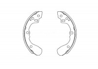 Brake Shoe Set KBS-4407 Kavo parts