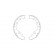 Brake Shoe Set KBS-5401 Kavo parts