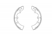 Brake Shoe Set KBS-5408 Kavo parts