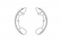 Brake Shoe Set KBS-5409 Kavo parts