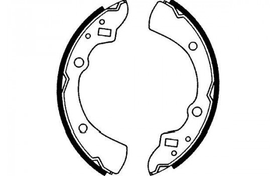 Brake Shoe Set KBS-5415 Kavo parts
