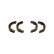 Brake Shoe Set KBS-6403 Kavo parts, Thumbnail 4