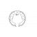 Brake Shoe Set KBS-6409 Kavo parts
