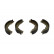 Brake Shoe Set KBS-6410 Kavo parts, Thumbnail 2