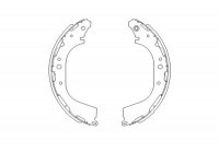 Brake Shoe Set KBS-7411 Kavo parts