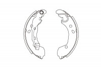 Brake Shoe Set KBS-7415 Kavo parts