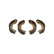 Brake Shoe Set KBS-7424 Kavo parts, Thumbnail 4