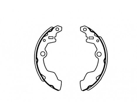 Brake Shoe Set KBS-8902 Kavo parts