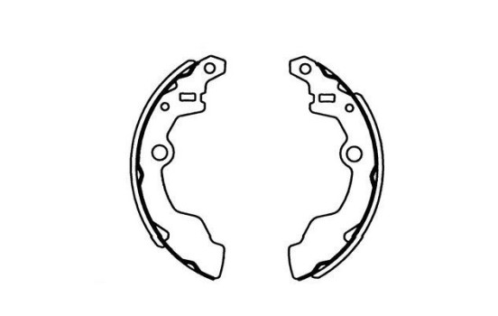 Brake Shoe Set KBS-8902 Kavo parts, Image 2