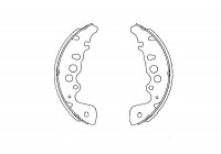 Brake Shoe Set KBS-8908 Kavo parts