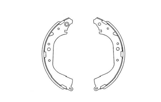 Brake Shoe Set KBS-9901 Kavo parts, Image 2