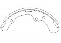 Brake Shoe Set KBS-9916 Kavo parts