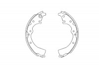 Brake Shoe Set KBS-9919 Kavo parts