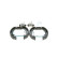Brake Shoe Set KIT SUPERPRO, Thumbnail 3