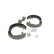 Brake Shoe Set KIT SUPERPRO, Thumbnail 3
