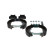 Brake Shoe Set KIT SUPERPRO, Thumbnail 3