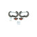 Brake Shoe Set KIT SUPERPRO, Thumbnail 5