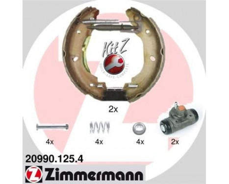 Brake Shoe Set KIT Z, Image 2