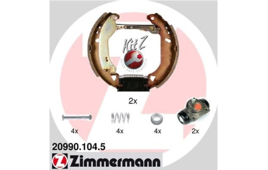 Brake Shoe Set KIT Z, Image 2