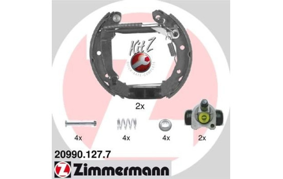 Brake Shoe Set KIT Z, Image 2