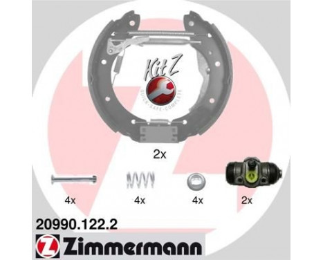Brake Shoe Set KIT Z, Image 2