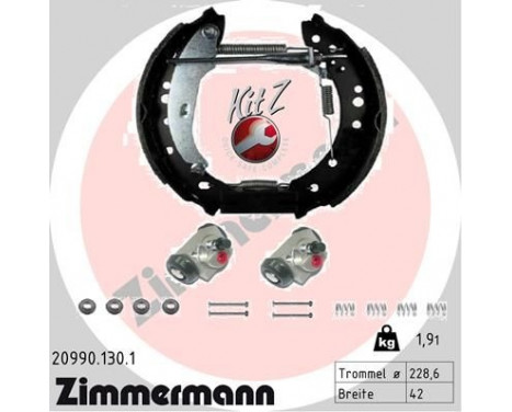 Brake Shoe Set KIT Z, Image 2