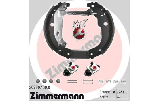 Brake Shoe Set KIT Z, Image 2