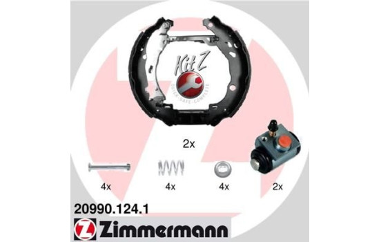 Brake Shoe Set KIT Z, Image 2