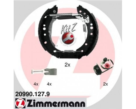 Brake Shoe Set KIT Z, Image 2