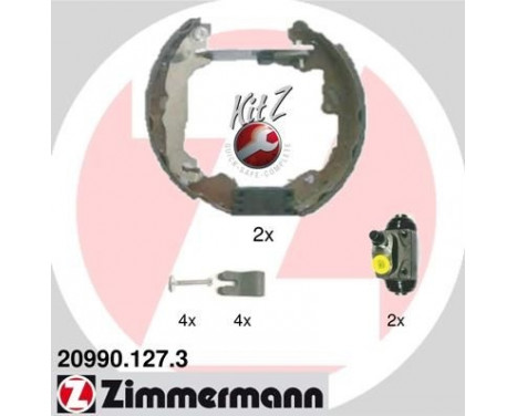 Brake Shoe Set KIT Z, Image 2