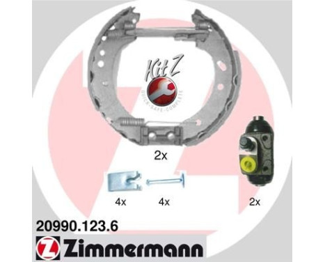 Brake Shoe Set KIT Z
