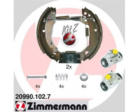 Brake Shoe Set KIT Z
