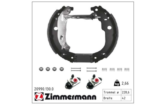 Brake Shoe Set KIT Z, Image 2
