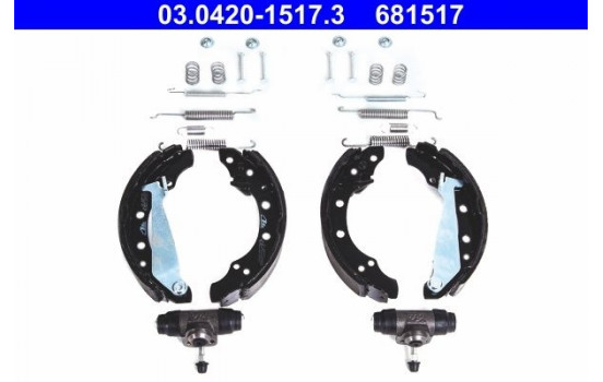 Brake Shoe Set Original ATE Kit 03.0420-1517.3